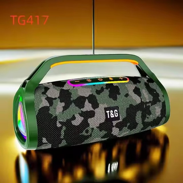 Hot Sell Tg417 Waterproof Speaker Sport Hifi Loudspeaker Outdoor Super Bass Sound Portable Wireless Party Karaoke Gaming Speaker
