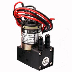 ปั๊มหมึกขนาดเล็ก KHF-10ของแท้ปั๊มของเหลวไดอะแฟรมขนาดเล็ก DC 24V 3W 100-200มิลลิลิตร/นาทีสำหรับพิมพ์ตัวทำละลายเป็นมิตรกับสิ่งแวดล้อมรูปแบบขนาดใหญ่ - Product Image 3