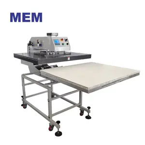TQ1- 80100 MEM high quality large format pneumatic heat press sublimation flatbed heat plate