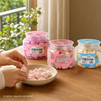 Galletas Crujientes de Yogur con Frutas al por Mayor para Niños, Marca Privada OEM, Caja de Snacks Personalizada de 27g