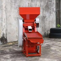 Machine à décortiquer les grains de café en acier inoxydable de qualité alimentaire, machine électrique à haute productivité, machine automatique pour le traitement des fermes de café