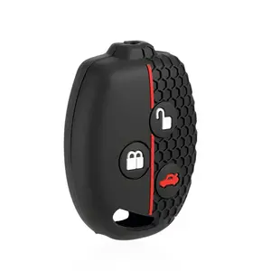 Pour <span class=keywords><strong>Ford</strong></span> Mondeo Focus Fusion <span class=keywords><strong>Fiesta</strong></span> Galaxy Transit <span class=keywords><strong>2008</strong></span> 2006 2007 Nouvelle Coque de <span class=keywords><strong>Clé</strong></span> de Voiture en Silicone à 3 Boutons Accessoires - Product Image 3