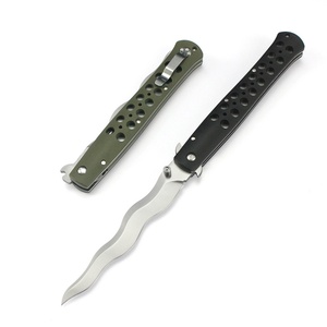 มีดพับอเนกประสงค์ CS TI-Tite6 Bent Snake สแตนเลสสตีล ด้ามไนลอน 205 มม. ปรับแต่งได้ตามต้องการ OEM สำหรับตั้งแคมป์ พกพาสะดวก - Product Image 4