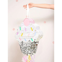 Piñata en papier artisanal personnalisée Nicro, prix d'usine, pour fête prénatale, remise de diplôme, décoration de jardin
