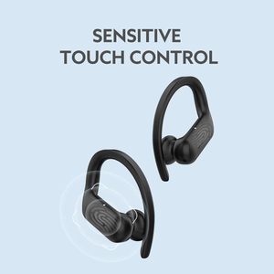 Audífonos Inalámbricos Deportivos Negros QCY T6 TWS con Bluetooth 5.0, Resistentes al Agua IPX4, Control Táctil y hasta 10 Horas de Reproducción - Product Image 5