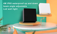 Vente flash - Applique murale LED 4W, angle de faisceau réglable, IP65, pour extérieur et intérieur