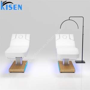 Kisen Big Discount Salon Beauty Pink <b>Lash</b> Chair Tech <b>Bed</b> Black Gold Treatment Massage <b>Table</b> Electric Facial <b>Bed</b> 3 Motors - Product Image 6