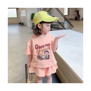 <span class=keywords><strong>2022</strong></span> niños Casual traje <span class=keywords><strong>de</strong></span> dos piezas <span class=keywords><strong>de</strong></span> manga corta <span class=keywords><strong>de</strong></span> algodón bebé traje <span class=keywords><strong>de</strong></span> dibujos animados niñas todas las estaciones-<span class=keywords><strong>invierno</strong></span> Primavera Verano <span class=keywords><strong>otoño</strong></span> - Product Image 1