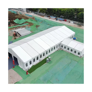 18.5x35m 18.5x40m polygone blanc tente de mariage personnalisé <span class=keywords><strong>barnum</strong></span> événements décor équipement salle mobile tentes de sport de plein air bache mariage - Product Image 5