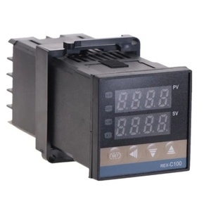 ตัวควบคุมอุณหภูมิ 100-240VAC <span class=keywords><strong>PID</strong></span> REX-C100 ช่วง 0 ถึง 900 องศาเซลเซียส SSR40A พร้อมเทอร์โมคัปเปิลชนิด K, ชุดควบคุม <span class=keywords><strong>PID</strong></span> + ฮีทซิงค์ - Product Image 2