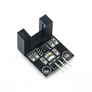 Sensor fotoeléctrico de haz, módulo de contador eléctrico LM393, módulo de Sensor de velocidad de conteo de Motor, módulo de prueba, módulo acoplador de ranura - Product Image 3