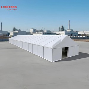 Carpa Modular <span class=keywords><strong>de</strong></span> Aluminio para Almacenamiento, 15x25m 20x30m, Refugio Temporal para Carga en Exteriores - Product Image 1