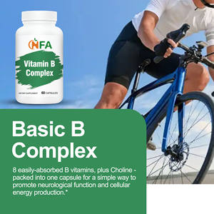 Cápsulas de Complejo Vitamínico B con Folato y Vitamina B12 Directamente de Fábrica, Apoya un Sistema Nervioso Óptimamente Funcionando - Product Image 3