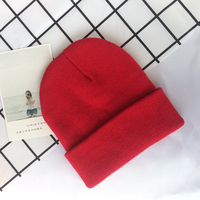 Bonnet d'hiver unisexe pour enfants Bonnet en tricot avec broderie de logo personnalisé Vente en gros Motif camouflage