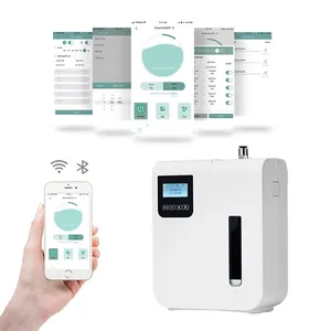 Máquina de Aroma de aceite esencial puro de lujo, difusor de Aroma con logotipo personalizado, Control por Wifi, ambientador eléctrico