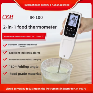 Инфракрасный термометр CEM для пищевых продуктов, высокоточный измеритель температуры воды, для кейтеринга и выпечки - Product Image 5