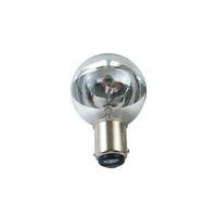 Ampoule pour instrument optique 24V 25W/50W à double contact, diamètre 15mm, jaune chaud, culot B15, lampe chirurgicale sans ombre à usage médical