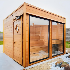 Sauna a Infrarossi Lontani con Porta Laterale a Basso EMF per <span class=keywords><strong>Spa</strong></span> Domestica - Vendita all'Ingrosso Diretta dalla Fabbrica - Product Image 1