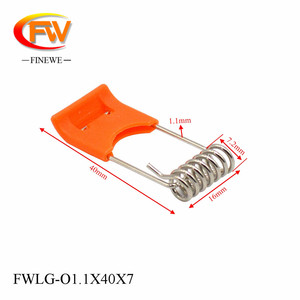 สปริงเหล็กกล้า FINEWE ขนาด 40/45/50/55 มม. สำหรับโคมไฟดาวน์ไลท์อุตสาหกรรม แบบคลิปหนีบ สปริงทอร์ชั่น - Product Image 3