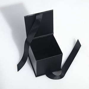 Tùy Chỉnh Kích Thước Nhỏ Từ Đóng Hộp Cho Hiện Nay Vòng Chìa Khóa Giấy Đóng Gói Hộp Quà Tặng Với Ribbon - Product Image 5