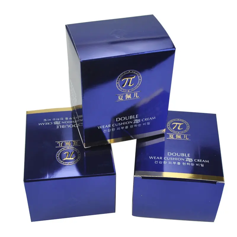 Individuelle günstige Großhandelspreis Box für Kosmetik-Glas-Makeup-Sets Kosmetik-Speicherverpackung Ausstellungsbox