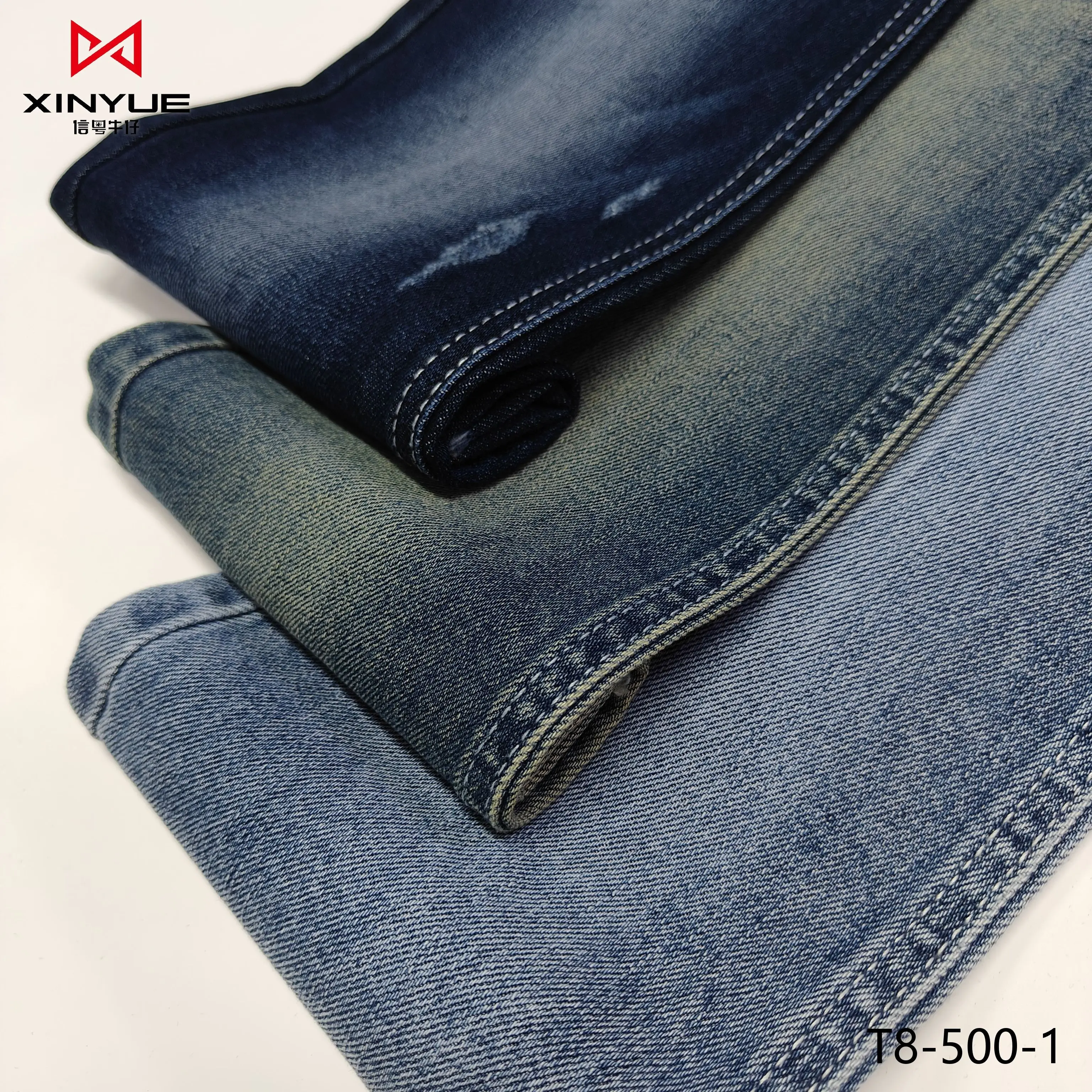 Denim roll bangladesh fabric jacquard fabric for clothing guangzhou textile