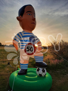축구 디자인 Sportende 거시기 하이 퀄리티 네덜란드에 풍선 볼 피트니스 풍선 - Product Image 3