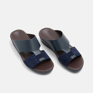 Sandalias Árabes Cosidas a Mano, Cuero Italiano de Primera Calidad, Gamuza Genuina, Calzado Masculino, Tendencia 2026, Sandalias Personalizadas - Product Image 3