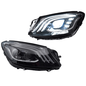 Nouvel ensemble <span class=keywords><strong>de</strong></span> phares Maybach Exelero modifiés, feux diurnes à LED 320350400, adaptés aux Mercedes Classe S W222 - Product Image 1