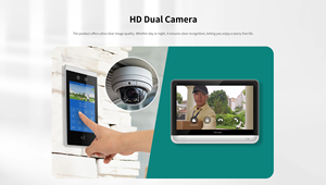 Taichuan 10 "하이 엔드 안드로이드 야외 패널 얼굴 ID 코드 잠금 해제 SDK 사용 가능 지원 POE 아파트 비디오 도어 액세스 제어 - Product Image 6