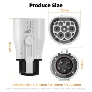 New Feyree Portable AC <b>Adapter</b> 1 Phase Type 2 to Type 1 7kW for Portable Wallbox Electric Vehicle Charger - Product Image 5