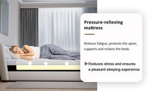 ผู้ผลิตจีนจำหน่ายที่นอนแบบม้วนในกล่องขนาดควีนไซส์ ที่นอนเกาหลีแบบอัดแน่นสำหรับโรงพยาบาล ที่นอนคิงไซส์ ราคาขายส่ง - Product Image 5