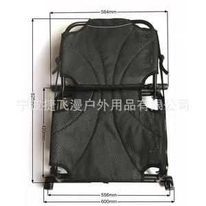 Chaises de pêche en aluminium pour kayak, détachables, avec tissu en maille respirant, approvisionnement direct d'usine depuis 15 ans, vente transfrontalière directe - Product Image 5