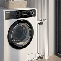 SANIPRO Balcon Portable Métal et Plastique Robuste Pliant Sèche-Vêtements Cintre À Linge, Séchoir À Air Pour Serviette À Vêtements