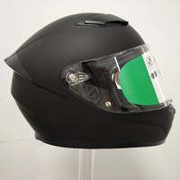 Logo personnalisé Fabricant d'usine Casque de moto à double lentille Casque intégral Certification DOT Matériau ABS Casque de moteur
