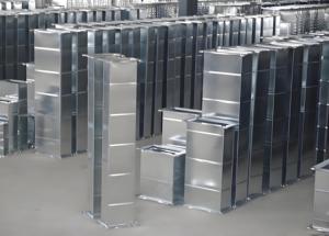 Tuyau de ventilation en fer galvanisé pour climatisation centrale, ventilation de garage, tuyau d'évacuation, plaque en fer angulaire, découpe et pliage de conduits GS SASO - Product Image 5