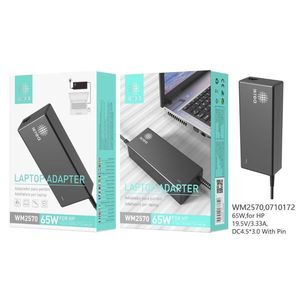 Adaptador para Portátil de 65W para HP 19.5V 3.33A DC4.5 3.0 con Pin - Product Image 1