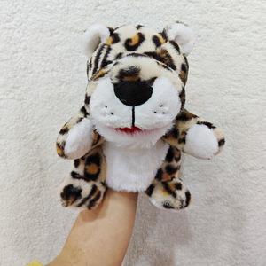 Juguetes de Peluche de Animales Creativos de Alta Calidad, Marionetas de Mano de Peluche, Juguetes de Peluche para Contar Historias, León, Elefante, Leopardo, Tigre, Lobo, Mono, Ciervo - Product Image 3