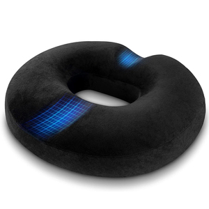 Cojín de Asiento Personalizable para Silla de Ruedas, Tipo Donut, con Espuma Viscoelástica y Gel, Marca Rabbit, Desmontable, Lavable y Ecológico - Product Image 1