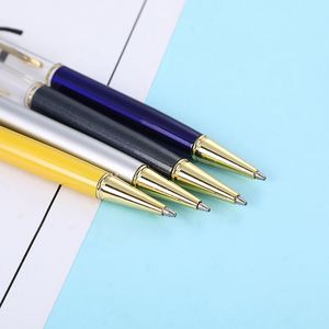 Cheapest DIY Diamond <b>Empty</b> Tube Manufacturer Crystal Metal Ballpoint Pen With Custom Laser Logo <b>for</b> Office Stationery Printing - Product Image 3