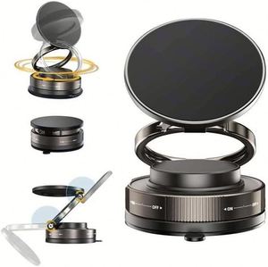 Magnetic 360 Degree Multi-Angle <b>Rotation</b> Car <b>Desk</b> Wall Vacuum Suction Cup Mobile Smart Cell Phone Holder Hands-Free Flexible - Product Image 2