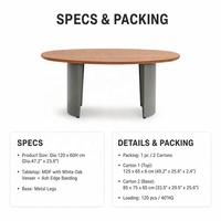 Table à manger de luxe OEM au design contemporain, ronde, en chêne, inspirée de l'Art Déco français, nouvelle arrivée, en panneaux de bois