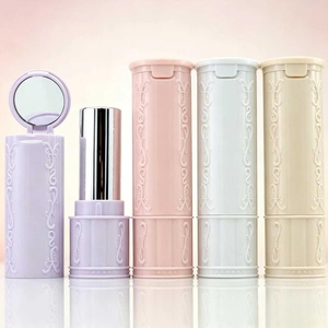 Contenitore per Rossetto <span class=keywords><strong>Vintage</strong></span> con Tappo a Scatto e Specchio, Colori Pastello, Personalizzabile con Logo, Confezione per Trucco - Product Image 1