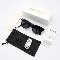 Lunettes Intelligentes de Traduction 4K 2026 M02 avec Appel Sans Fil, Transfert Wi-Fi, Caméra 8MP, Enregistrement Audio et IA - Modèle W610