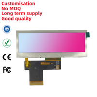 Module d'affichage LCD TFT IPS de type barre de 3,9 pouces 480x128, luminosité élevée de 800 nit, grand angle de vision pour instruments, automobile, IoT