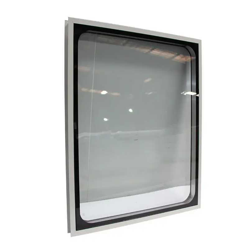 GMP Standard Aluminum frame Tempered Glass Airtight Cleanroom Purification Window for clean room