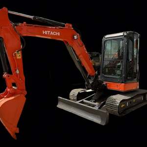 รถขุดไฮดรอลิกแบบตีนตะขาบ ฮิตาชิ ZX50U ของแท้จากญี่ปุ่น  5 ตัน รถขุดขนาดเล็กมือสอง - Product Image 1