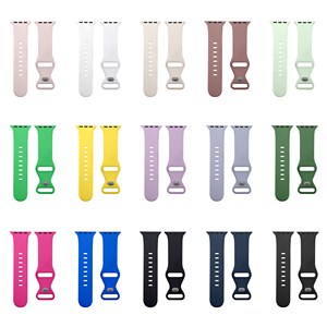 Cinturino in Silicone alla moda da CM Cinturino da polso morbido a più colori per orologi Casual e sportivi serie di cinturini 10 9 8 7 6 5 - Product Image 3
