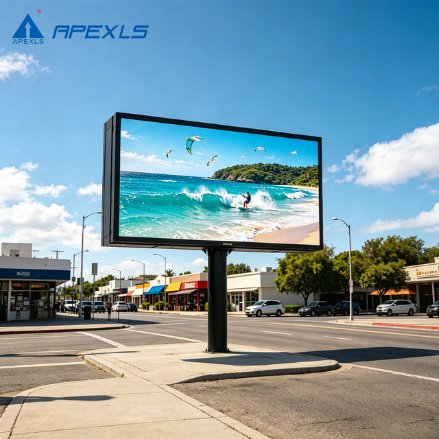 High Brightness P10 Easy Installation Large LED Screens Commercial Advertising Bill Boarding 10mm SMD Outdoor LED Display