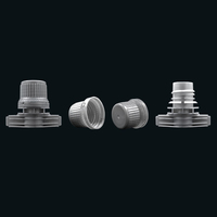 Vente en gros de becs verseurs et bouchons en plastique PE de 15 mm, anti-fuite, pour l'emballage de produits chimiques, industriels et de détergents pour lessive